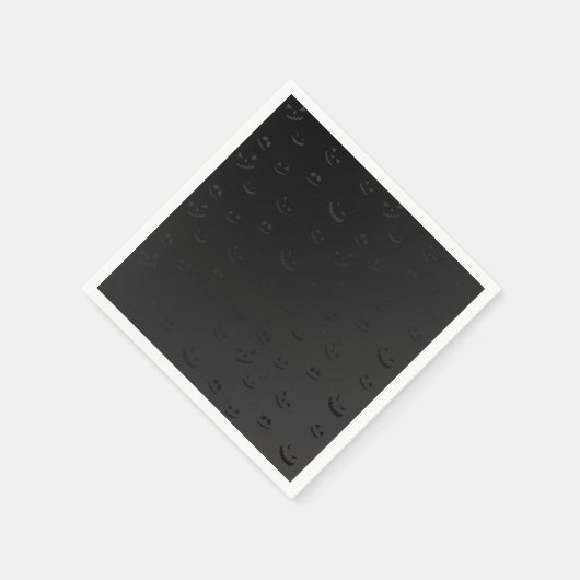 Serviette En Papier Halloween Jack-o-Lantern - Papier Napkin (Coin)