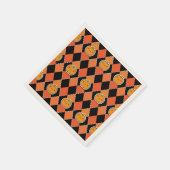 Serviette En Papier Halloween Kawaii Jack-o-lanterne Jacquard (Coin)