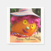 Serviette En Papier Halloween Lady Scarecrow (Devant)