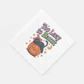 Serviette En Papier Halloween Lazy Ghost (Coin)
