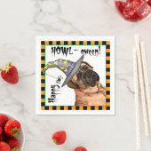 Serviette En Papier Halloween Mastiff (En situation)