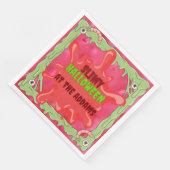 Serviette En Papier Halloween mince (Coin)