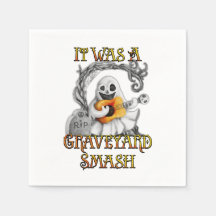 Halloween Monster Mash Ghost Graveyard Smash