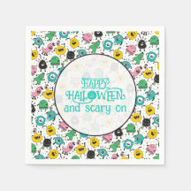 HALLOWEEN - Motif - Monstre Mignon 1