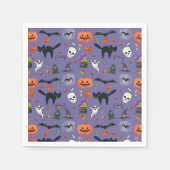 Serviette En Papier Halloween mou et effrayant (Devant)