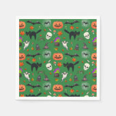 Serviette En Papier Halloween mou et effrayant (Devant)