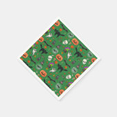 Serviette En Papier Halloween mou et effrayant (Coin)
