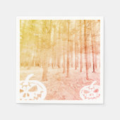 Serviette En Papier Halloween napkin (Devant)