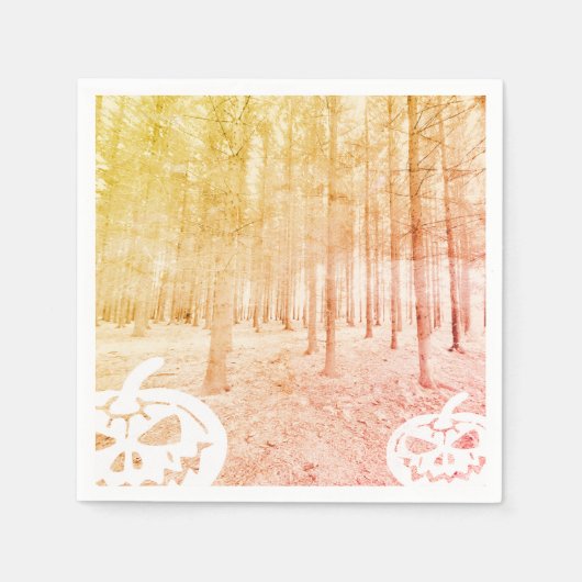 Serviette En Papier Halloween napkin (Devant)