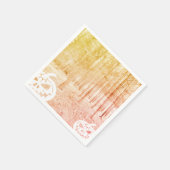 Serviette En Papier Halloween napkin (Coin)