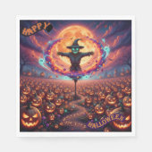 Serviette En Papier Halloween Napkin (Devant)