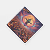 Serviette En Papier Halloween Napkin (Coin)
