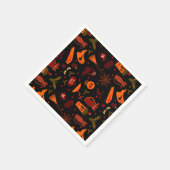 Serviette En Papier Halloween Napkin (Coin)
