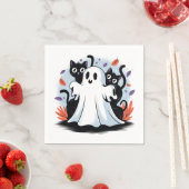 Serviette En Papier Halloween Night Prowl (En situation)