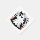 Serviette En Papier Halloween Night Prowl (Coin)