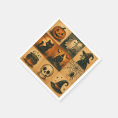 Serviette En Papier Halloween paper napkin (Coin)