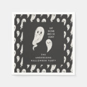 Serviette En Papier Halloween parti Ghoely halloween serviettes (Devant)