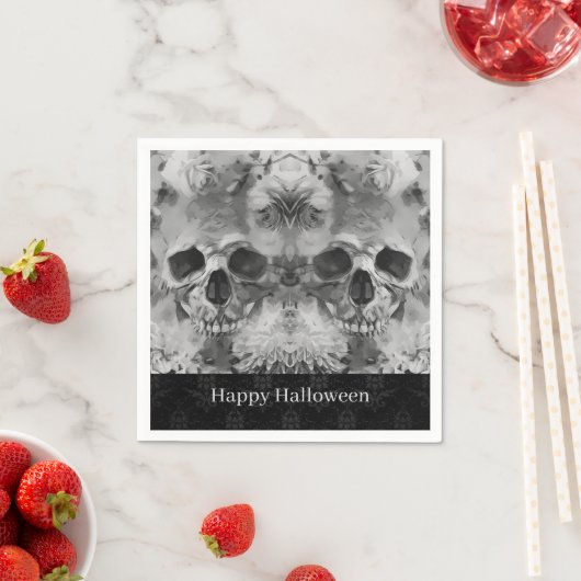 Serviette En Papier Halloween Party (En situation)
