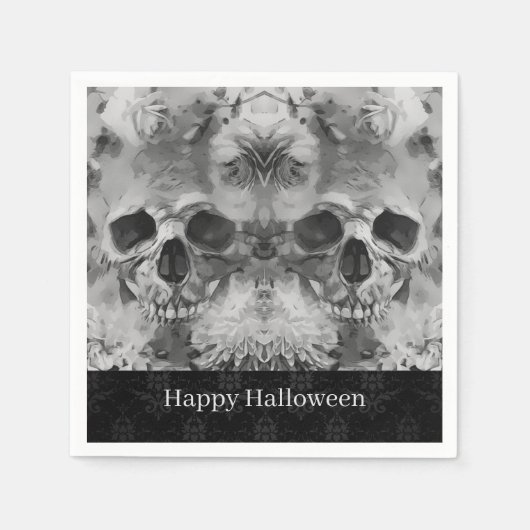 Serviette En Papier Halloween Party (Devant)