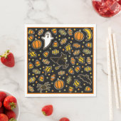 Serviette En Papier Halloween Party (En situation)