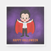 Serviette En Papier Halloween Party for Kids Vampire Papier (Devant)