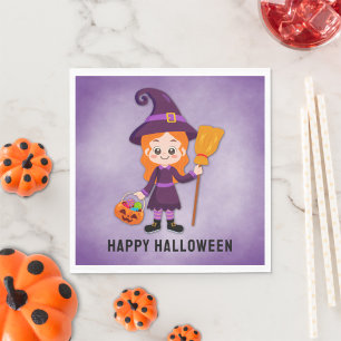 Serviette En Papier Halloween Party for Kids Witpaper