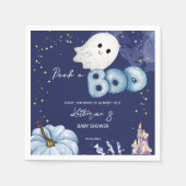 Serviette En Papier Halloween Peek a boo baby shower vaisselle (Devant)