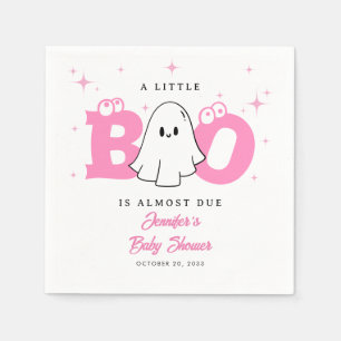 Serviette En Papier Halloween Petit Boo Cute Ghost Girl Baby shower