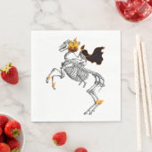 Serviette En Papier Halloween sans tête (En situation)