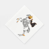 Serviette En Papier Halloween sans tête (Coin)