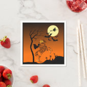 Serviette En Papier Halloween sans tête (En situation)