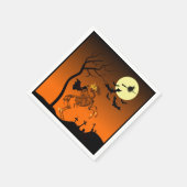 Serviette En Papier Halloween sans tête (Coin)