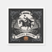 Serviette En Papier Halloween sans tête Horseman Sleepy Hollow (Devant)