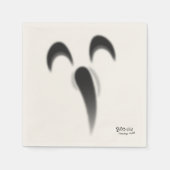 Serviette En Papier Halloween satiriques (Devant)