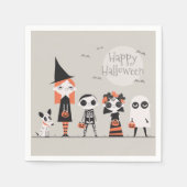 Serviette En Papier Halloween simple mais élégant | Serviette de table (Devant)