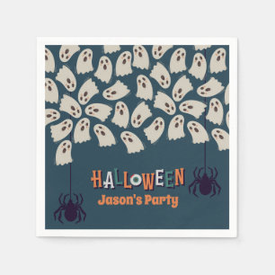 Serviette En Papier Halloween sombre -