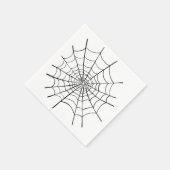 Serviette En Papier Halloween Spider Web (Coin)