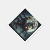 Serviette En Papier Halloween Steampunk Horseman sans tête (Coin)