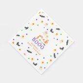 Serviette En Papier Halloween thème peek a boo baby shower (Coin)
