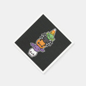 Serviette En Papier Halloween Traite les serviettes (Coin)