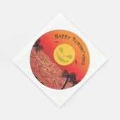 Serviette En Papier Halloween tropical (Coin)