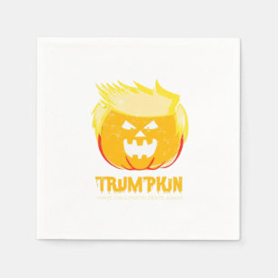 Serviette En Papier Halloween Trumpkin drôle