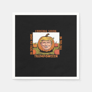 Serviette En Papier Halloween - Trumpkin Election Classic