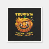Serviette En Papier Halloween Trumpkin - Rendre Halloween grand à nouv (Devant)
