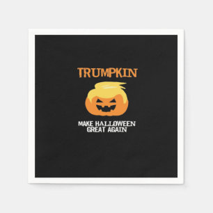 Serviette En Papier Halloween Trumpkin V3