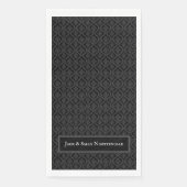 Serviette En Papier Halloween Victorian Brocade Damask (Devant)