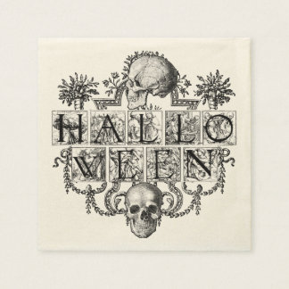 Serviette En Papier Halloween vintage