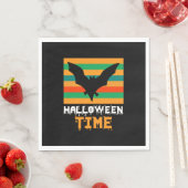 Serviette En Papier Halloween Vintage (En situation)