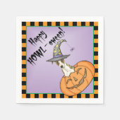 Serviette En Papier Halloween Whippet (Devant)