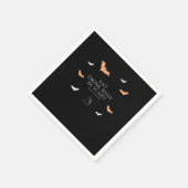 Serviette En Papier Hallowine Halloween Quote Eat Drink (Coin)